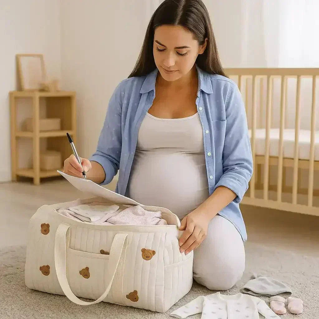 Ultimate Hospital Bag Checklist for Mom, Baby & Partner (2026 Guide) - GoBabyMart