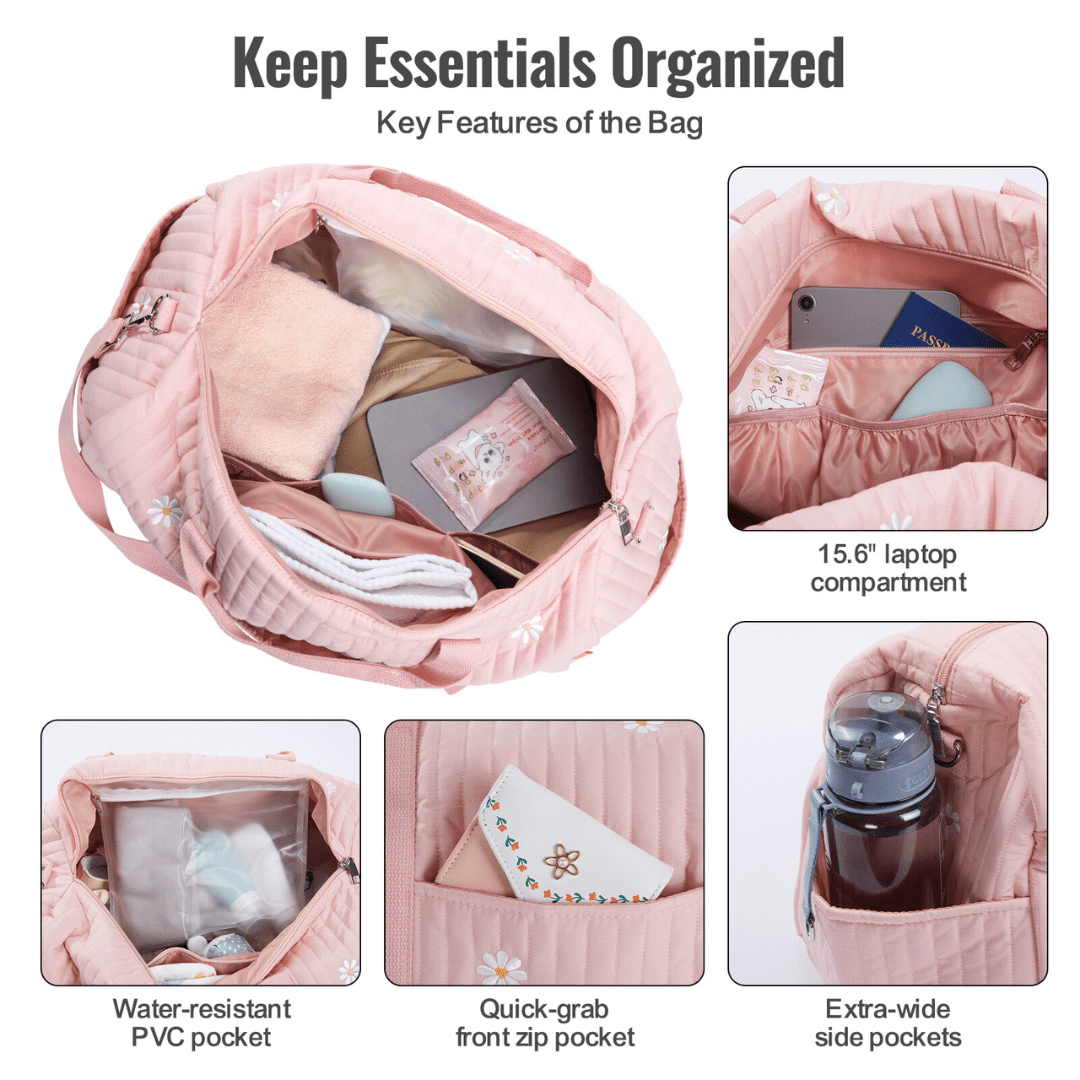 GoBabyMart Large Weekender Duffle Bag - GoBabyMart