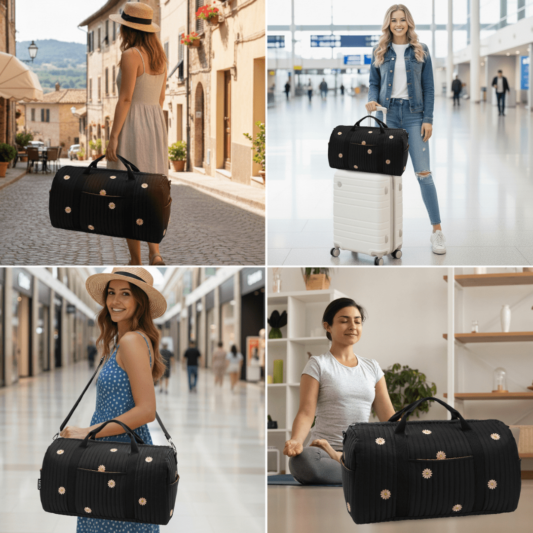 GoBabyMart Large Weekender Duffle Bag - GoBabyMart