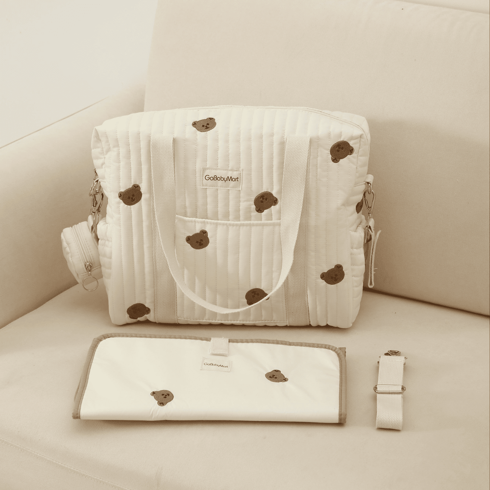 GoBabyMart Multifunctional Diaper Bag Tote - GoBabyMart