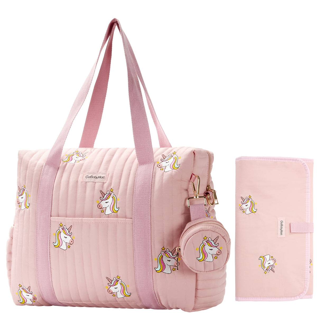 GoBabyMart Multifunctional Diaper Bag Tote - GoBabyMart