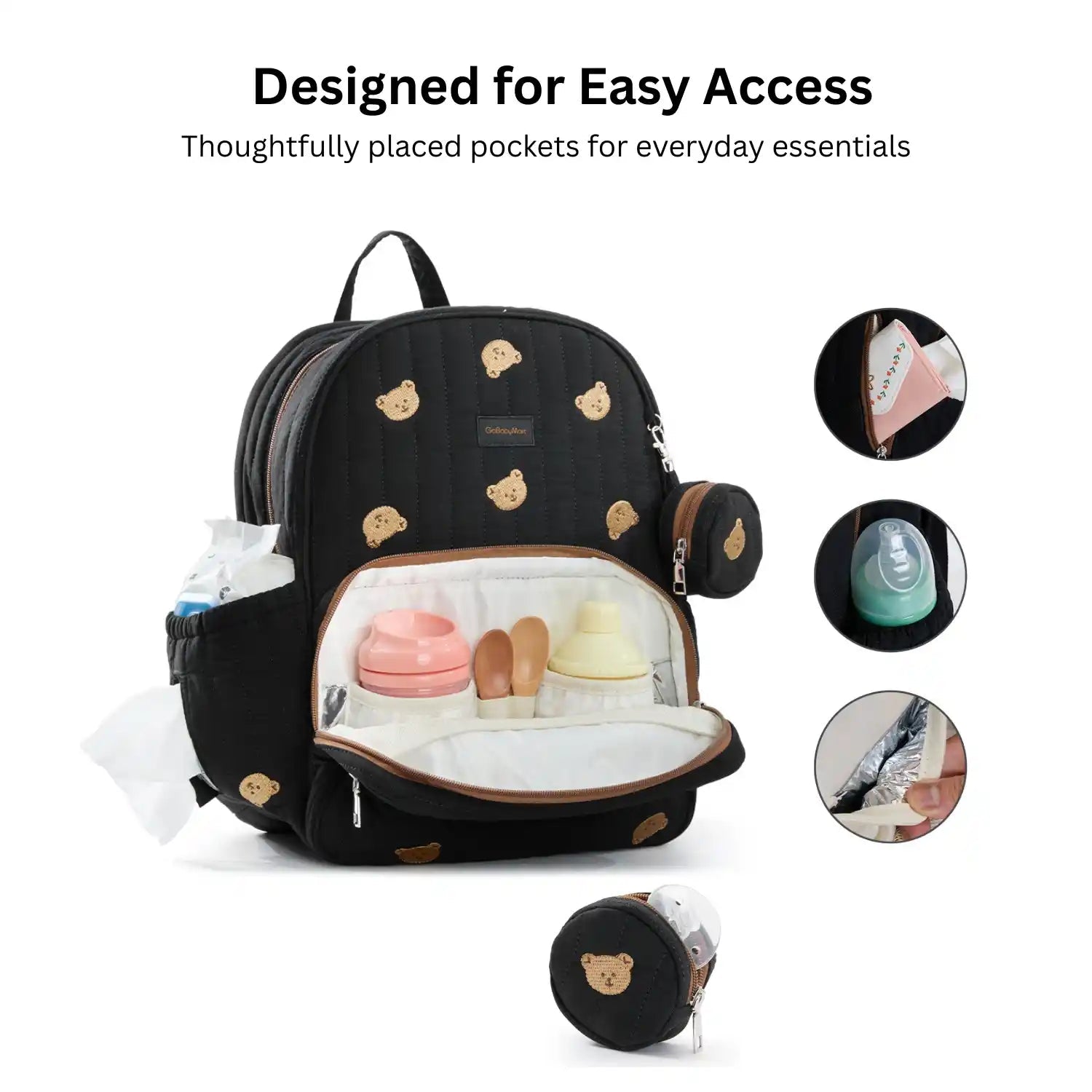 GoBabyMart Ultimate Diaper Bag Backpack - GoBabyMart