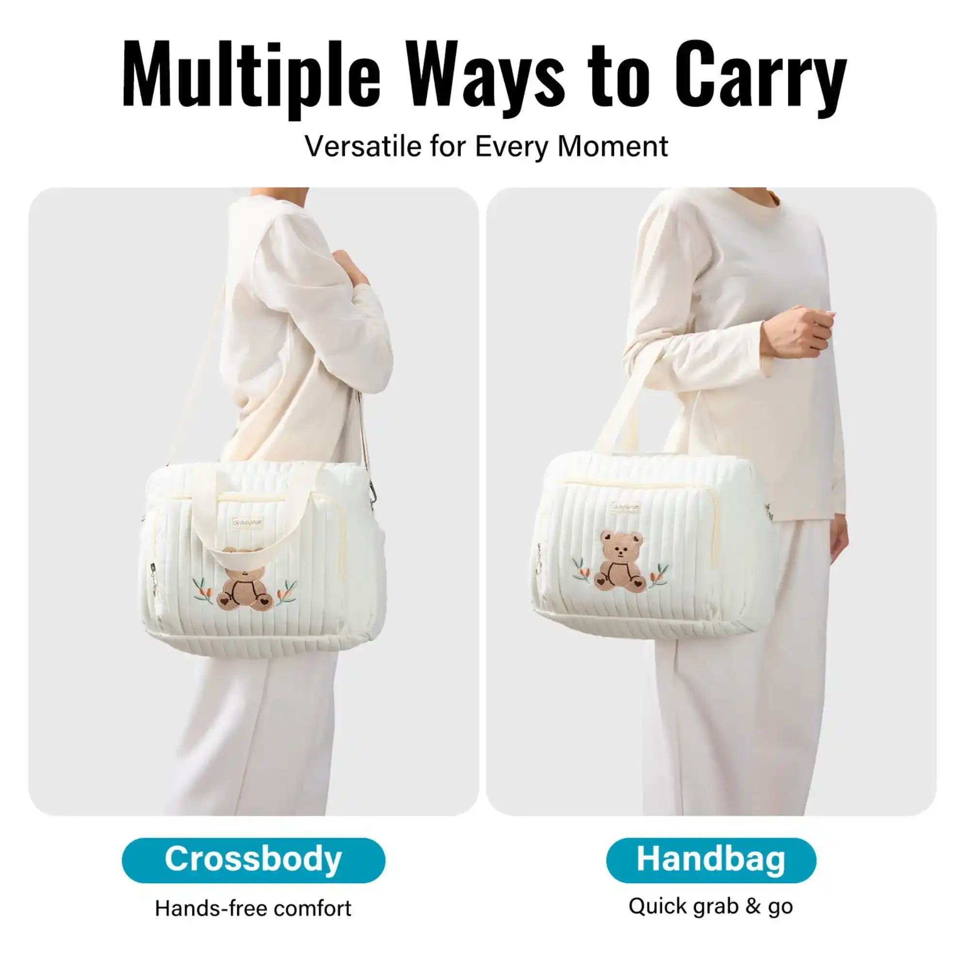 GoBabyMart Ultimate Diaper Bag Backpack - GoBabyMart