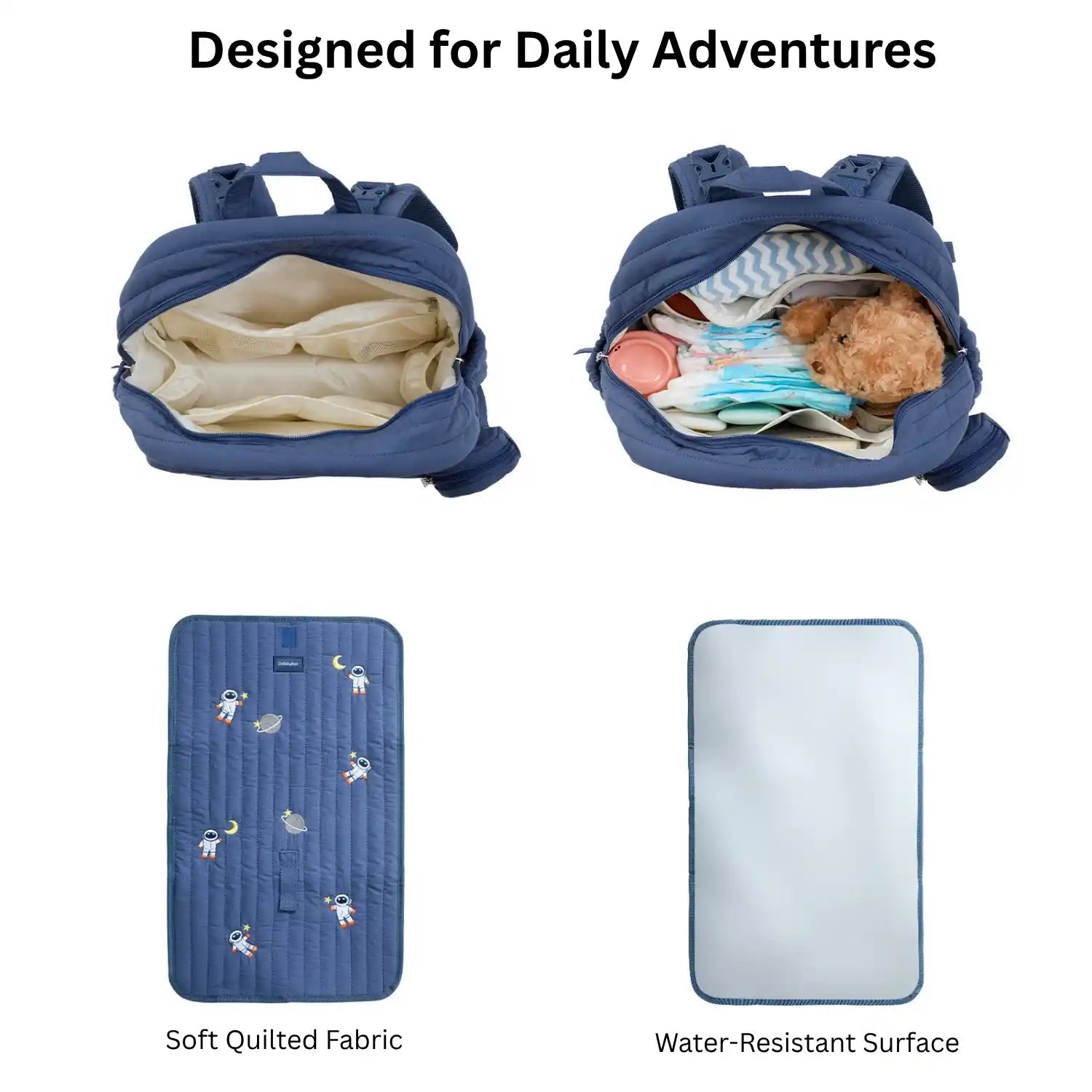 GoBabyMart Ultimate Diaper Bag Backpack - GoBabyMart