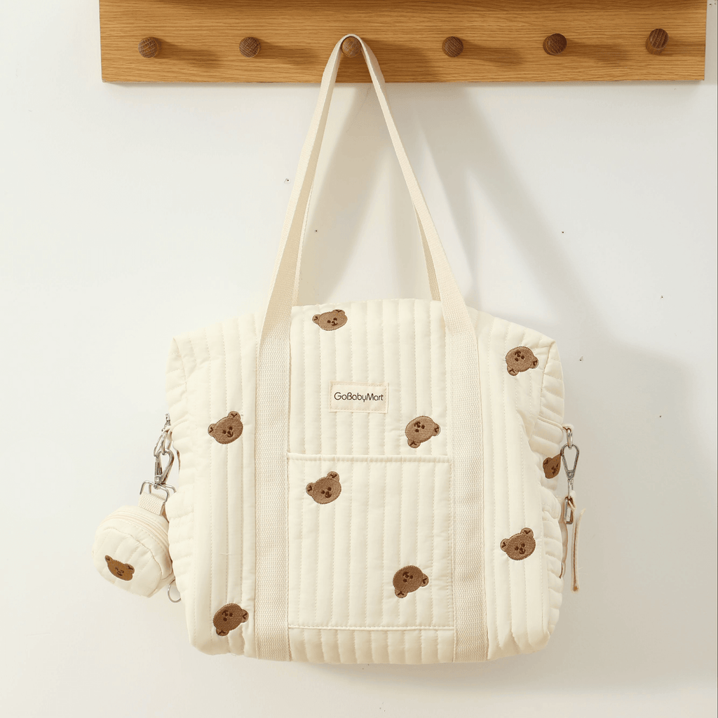 Multifunctional Diaper Bag Tote | Hospital & Everyday Use – GoBabyMart