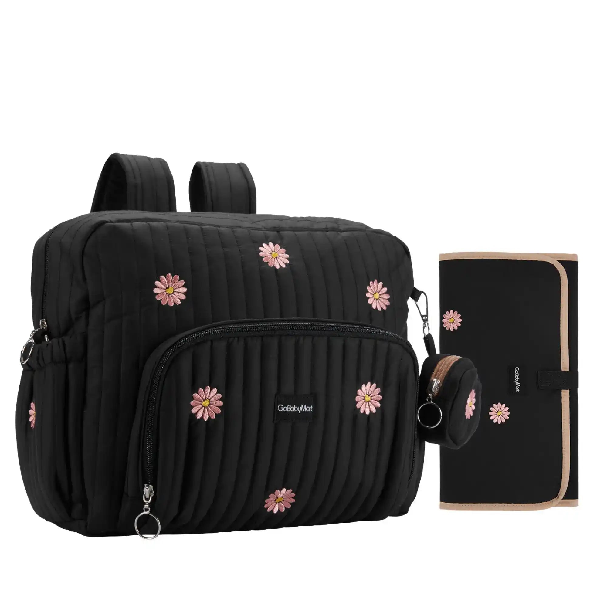 GoBabyMart Convertible Diaper Bag Backpack - GoBabyMart
