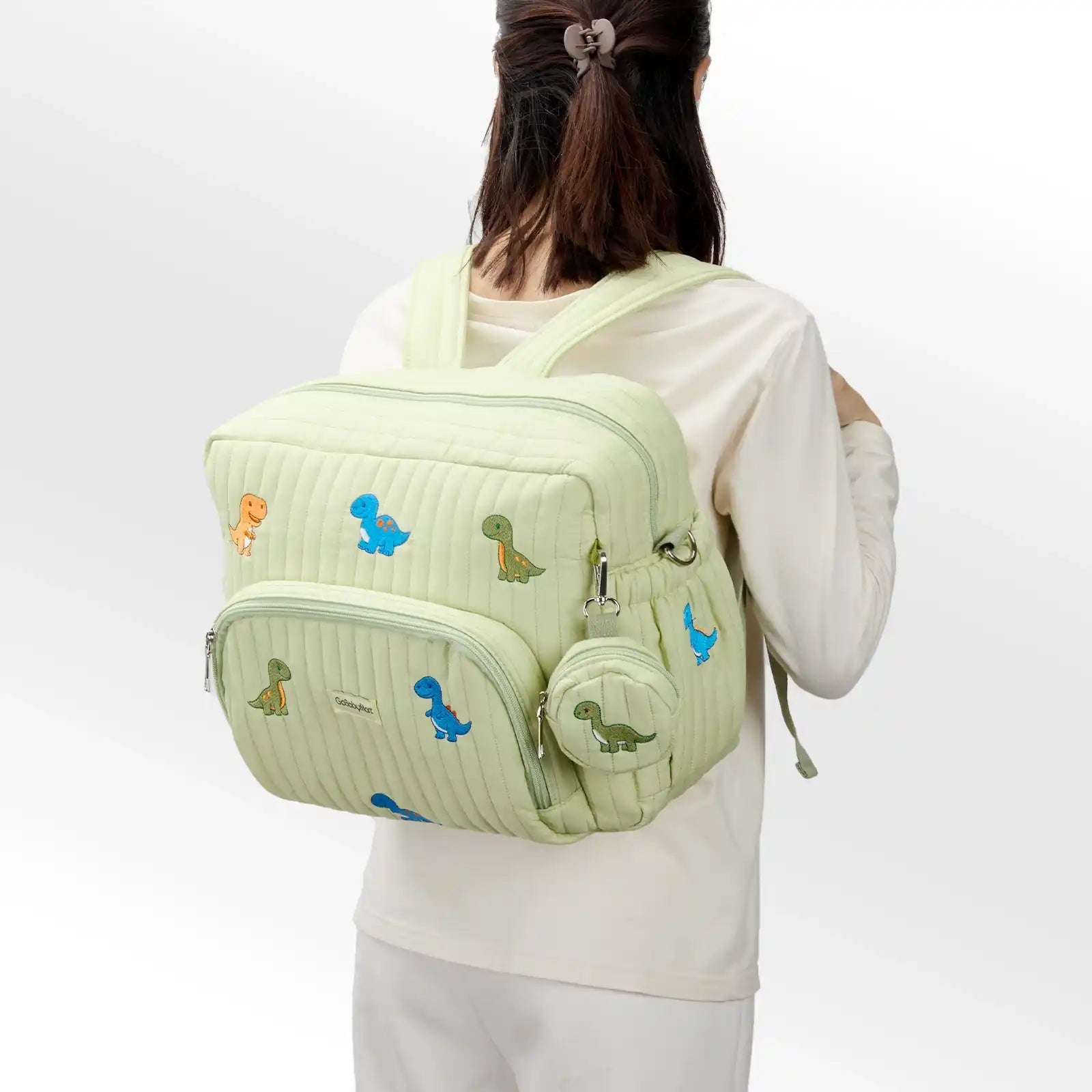 GoBabyMart Convertible Diaper Bag Backpack - GoBabyMart