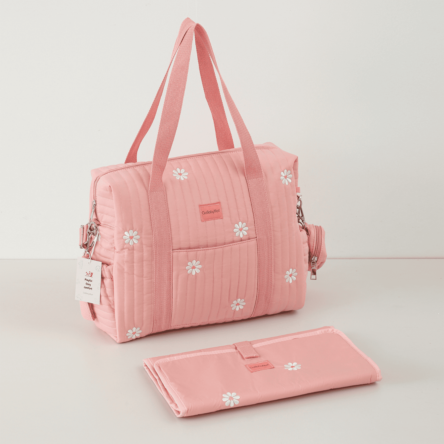 GoBabyMart Multifunctional Diaper Bag Tote - GoBabyMart