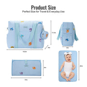 GoBabyMart Multifunctional Diaper Bag Tote - GoBabyMart