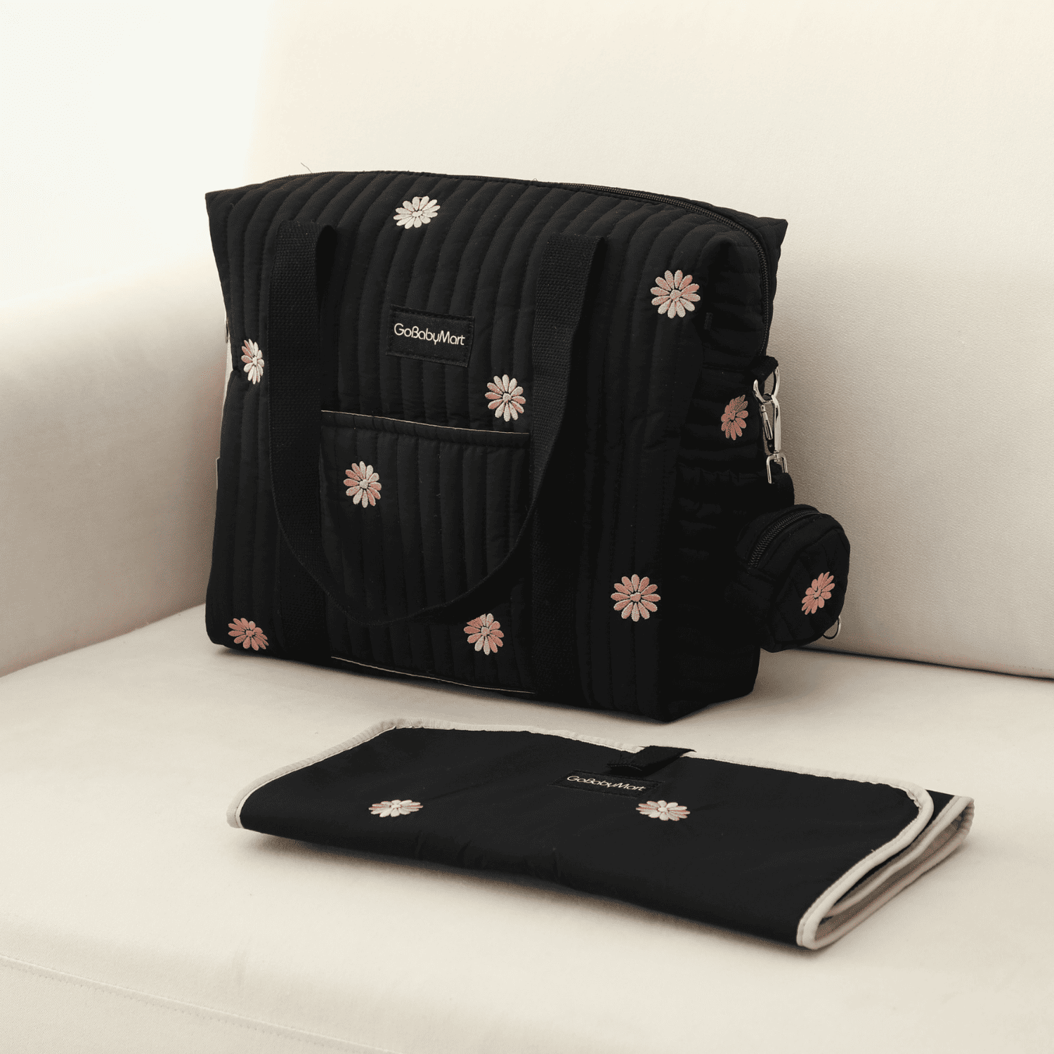 GoBabyMart Multifunctional Diaper Bag Tote - GoBabyMart