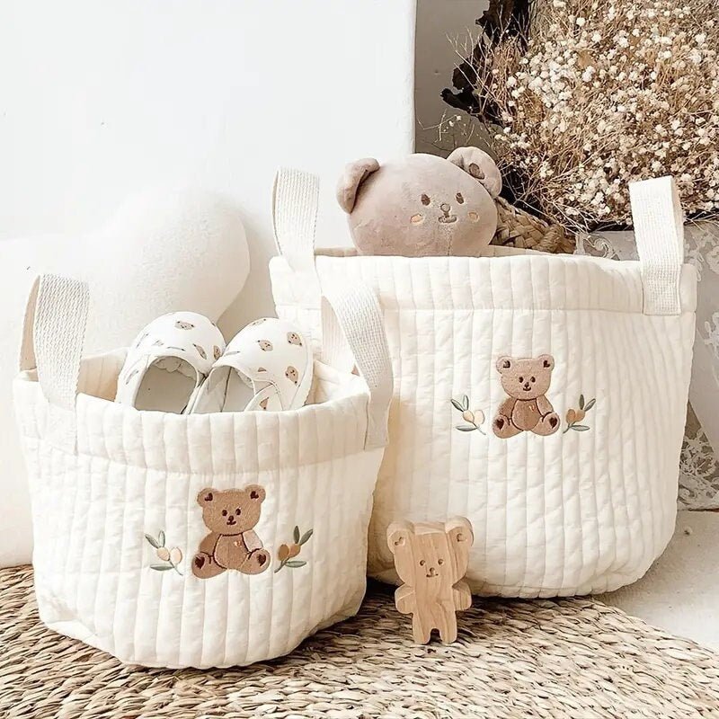 Kamuavni Small Storage Basket Home Decor Cheap Organizers Bag Baby Nursery  Basket With Handles 7.9*6.3*5.5 - 4 pack