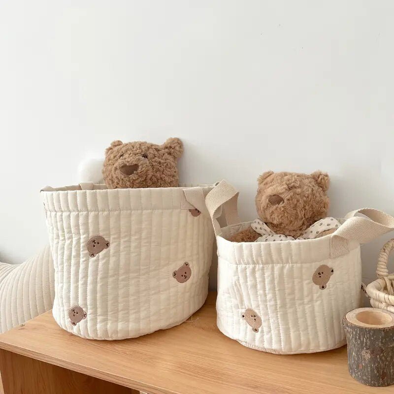 SIGNEER 3 Pcs set Storage Basket for Living Room Bathroom Storage Basket  for Towels Cute Round Basket for Baby Toy Storage Home Storage…